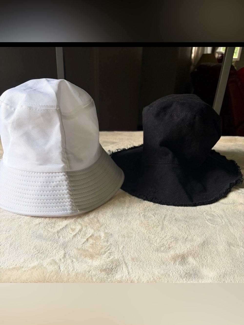 Bucket Hat Pack - Black & White Sun Hats